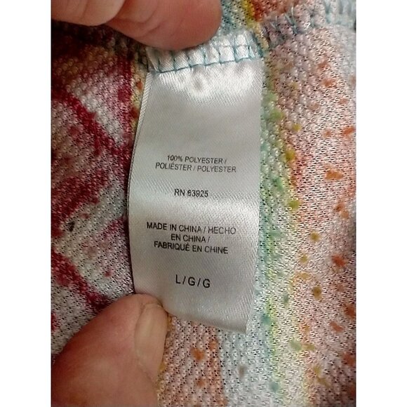 RF Brand Mens Hoodie L Aztec Pullover Sweater Sweatshirt Southwestern Fleece - Picture 4 of 7